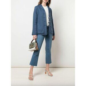 J Brand Selena Mid-Rise Crop Bootcut Jeans Cerulean Womens Size 26